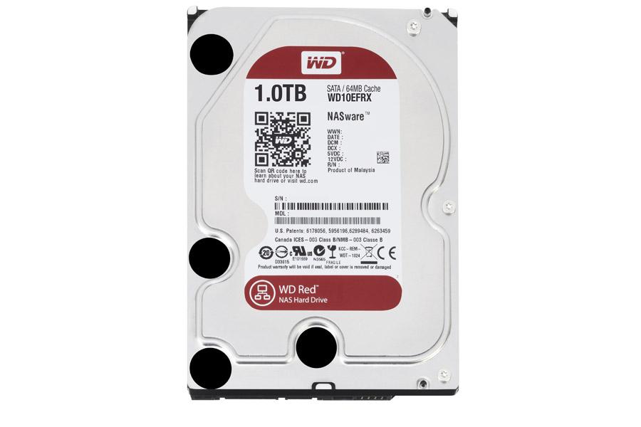 WESTERN DIGITAL Red 1 To SATA 6Gb/s - Disque Dur 3,5 1 To 64 Mo Serial ATA 6Gb/s